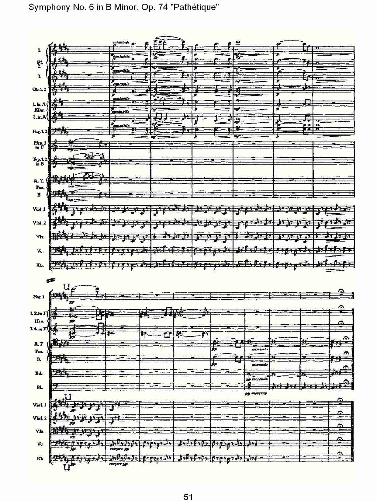 B小调第六交响曲,Op.74