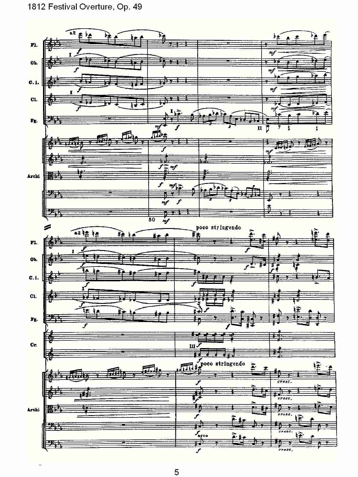 1812 Festival Overture,Op.49  1812欢庆序曲,Op.49（一）