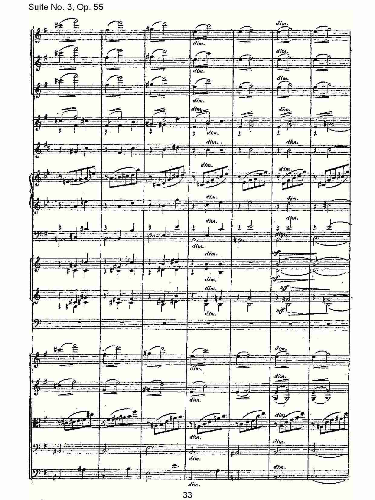 Suite No. 3, Op.55  第三套曲,Op.55第二乐章（七）