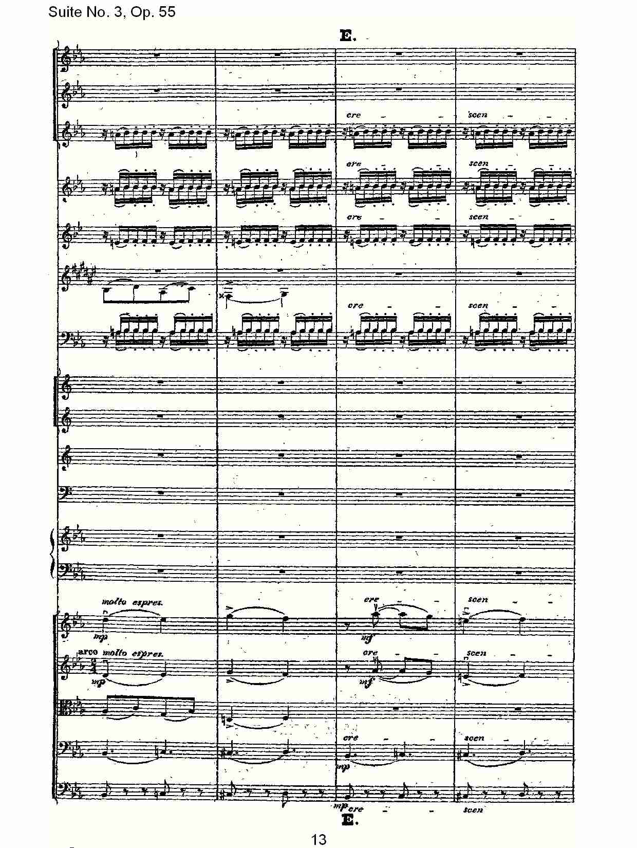 Suite No. 3, Op.55  第三套曲,Op.55第一乐章（三）