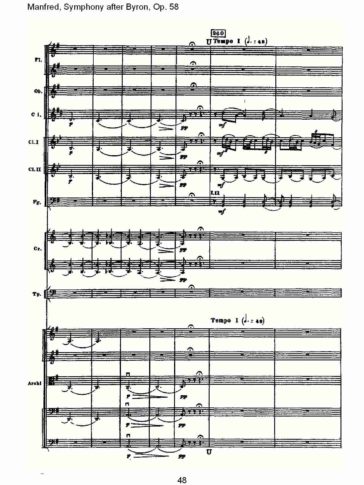 Manfred, Symphony after Byron, Op.58第三乐章（十）
