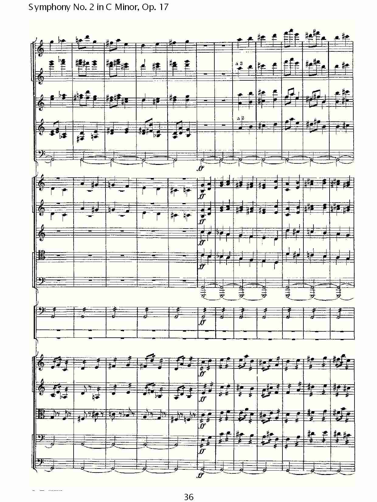 C小调第二交响曲, Op.17第四乐章（八）