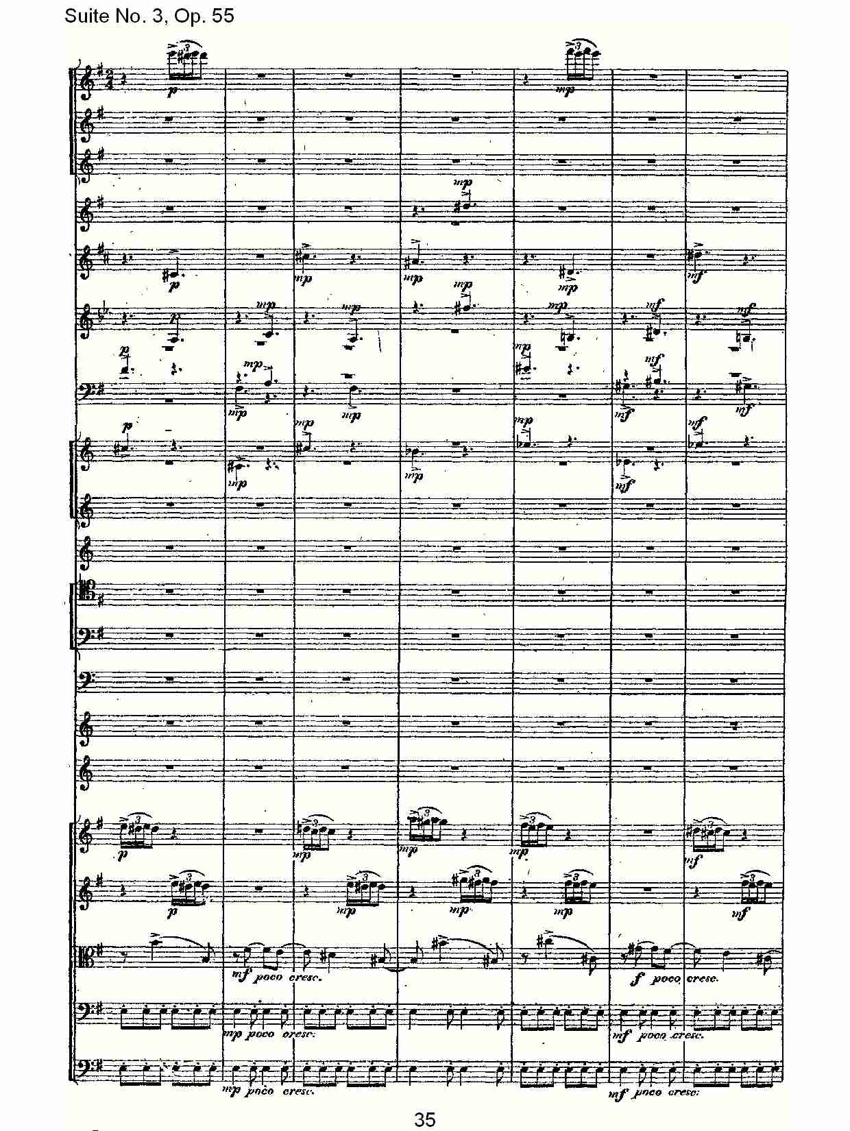Suite No. 3, Op.55  第三套曲,Op.55第三乐章（七）