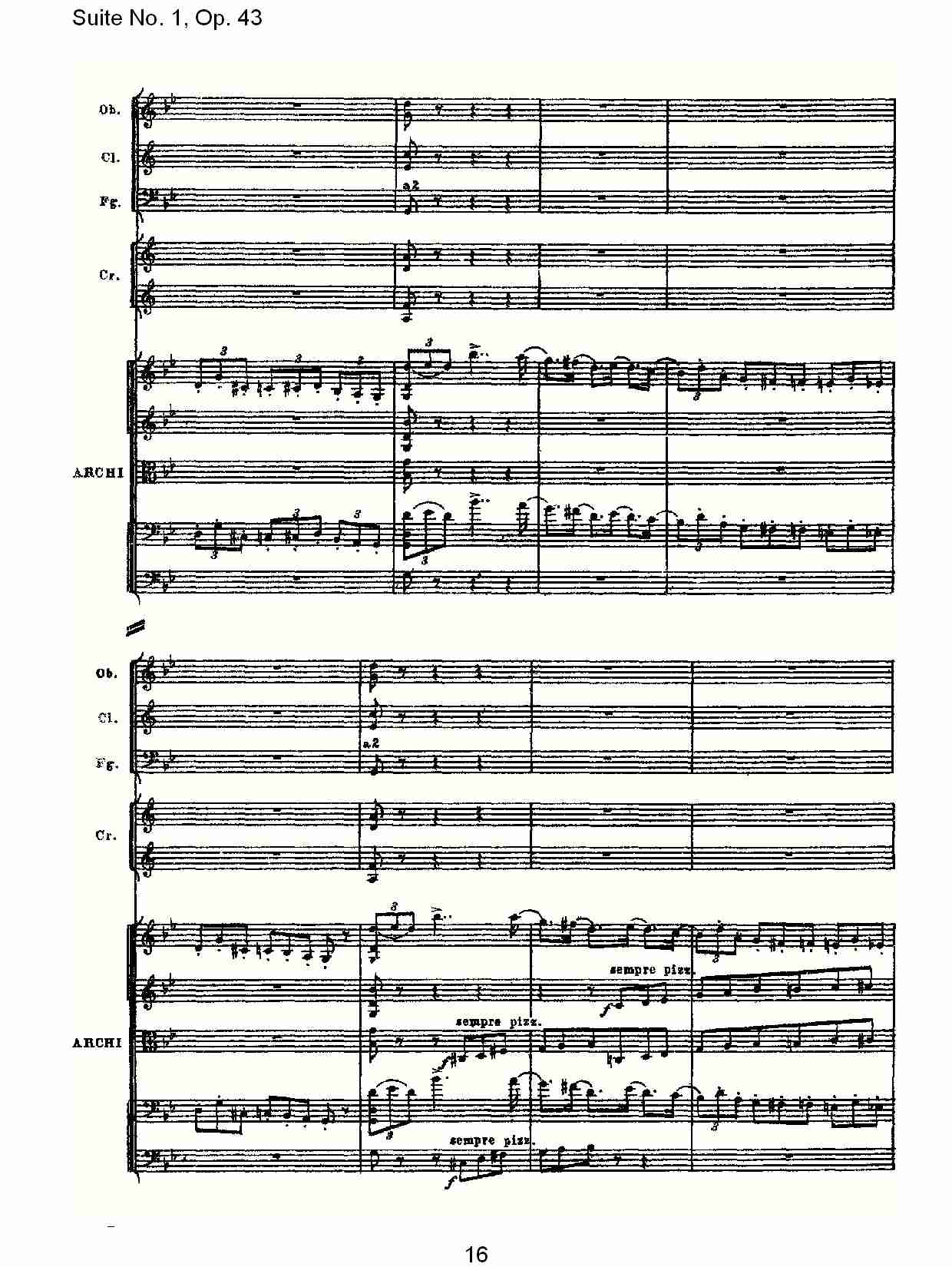 Suite No.1, Op.43   第一套曲,Op.43第二乐章（四）