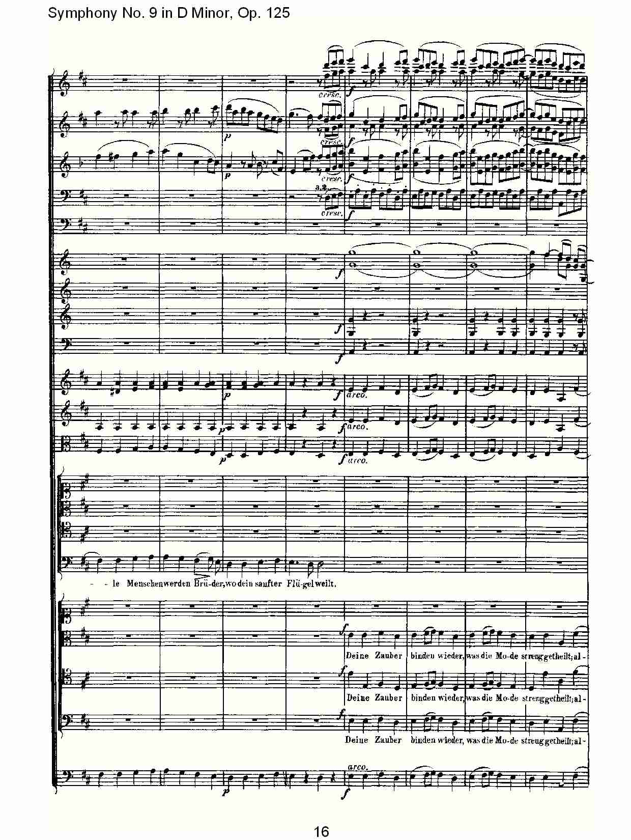 （D小调第九交响曲 Op.125）第四乐章（四）