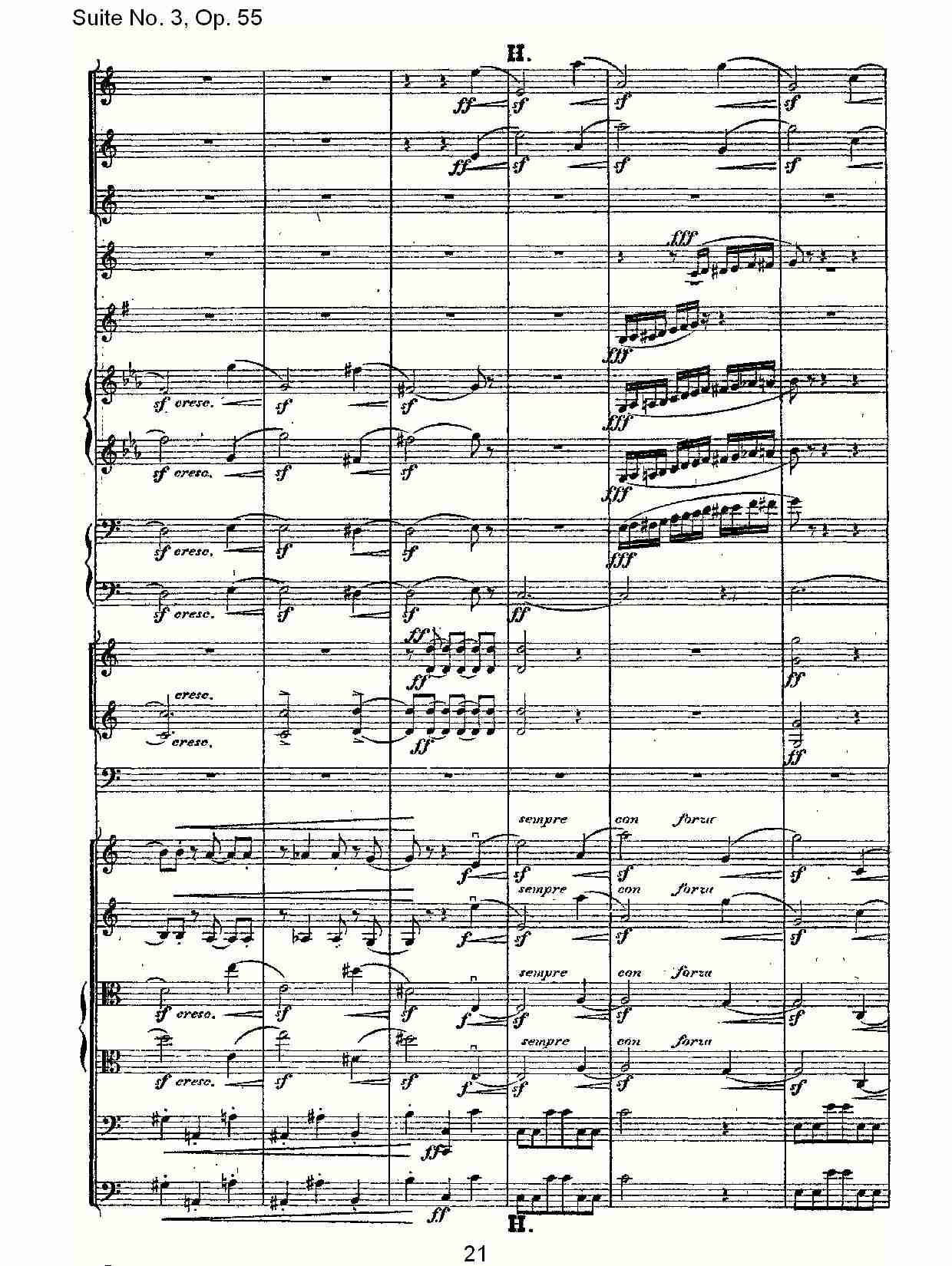 Suite No. 3, Op.55  第三套曲,Op.55第二乐章（五）