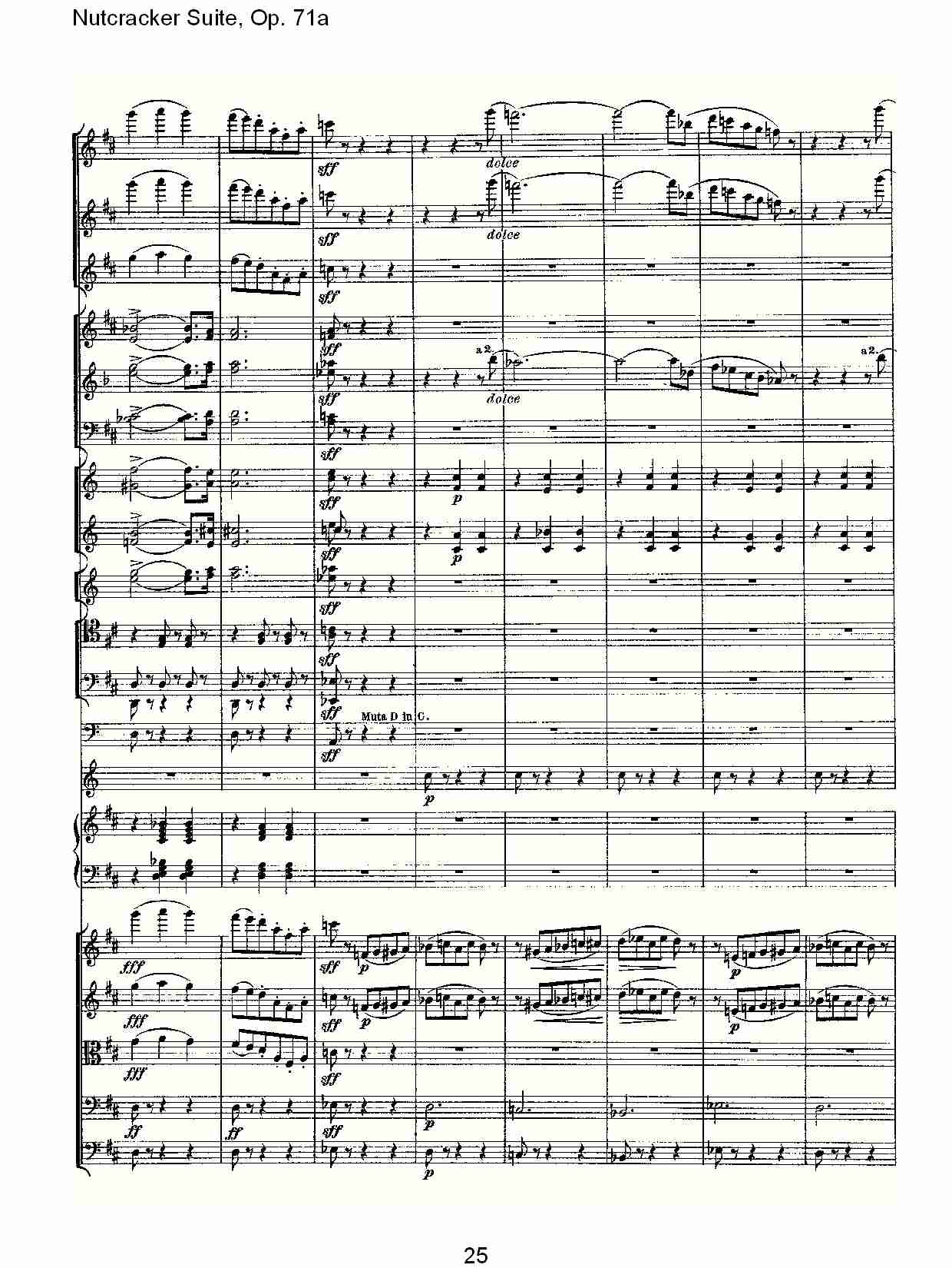 Nutcracker Suite, Op.71a   胡桃铗套曲，Op.71a第八乐章（五）