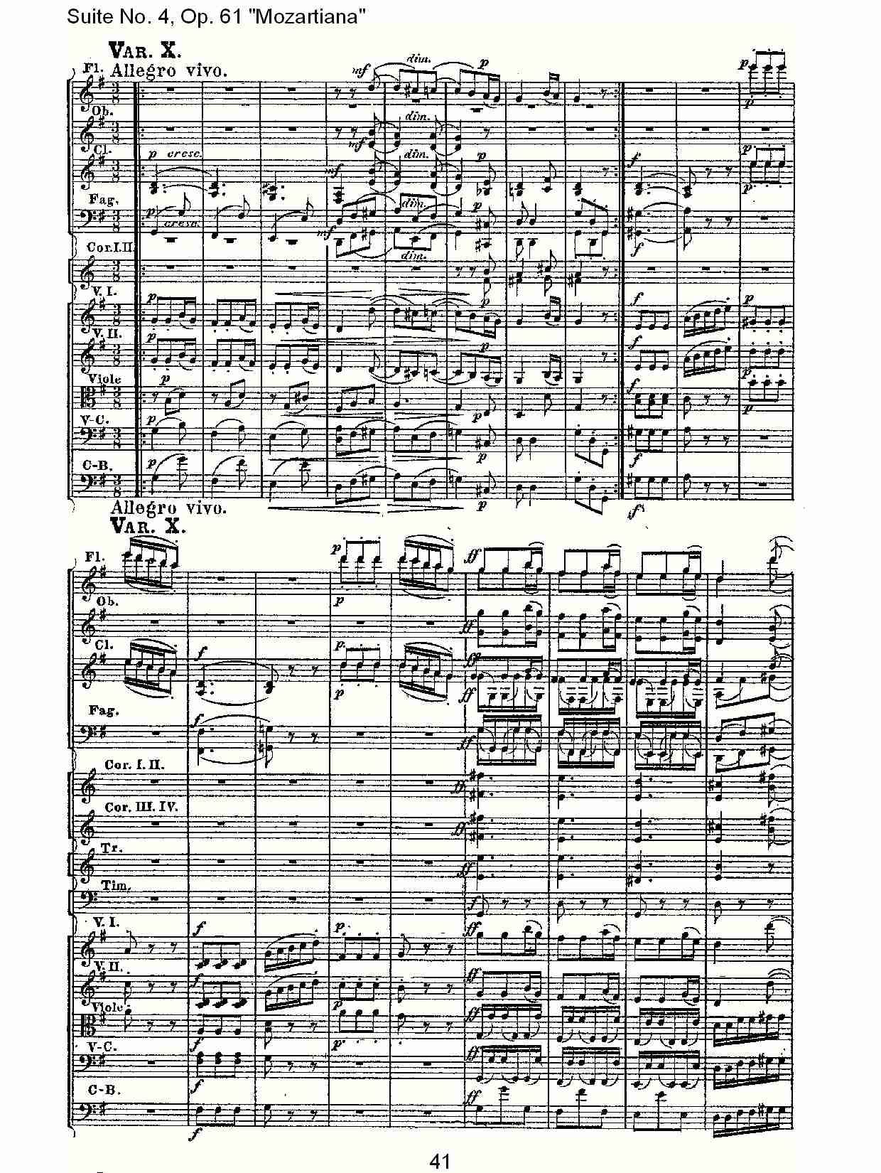 Suite No. 4, Op.61 