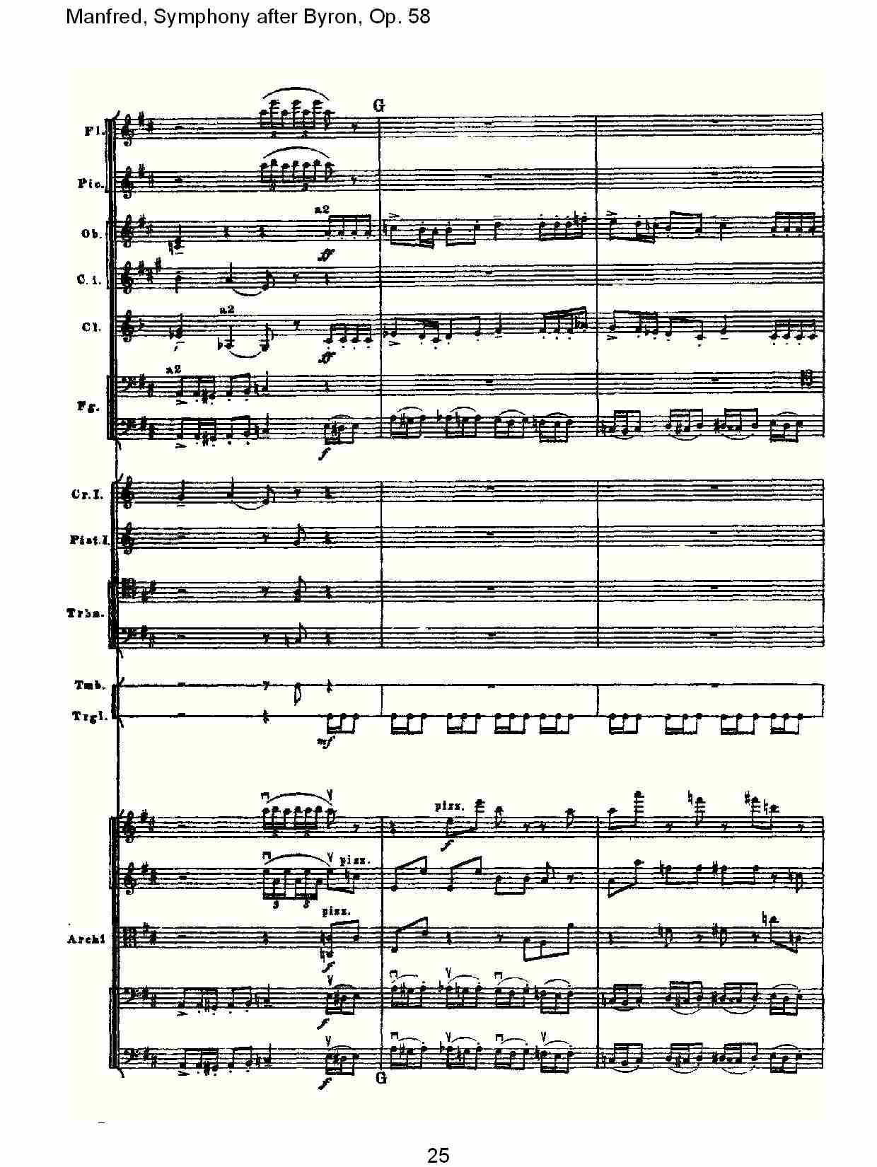 Manfred, Symphony after Byron, Op.58第四乐章第一部（五）