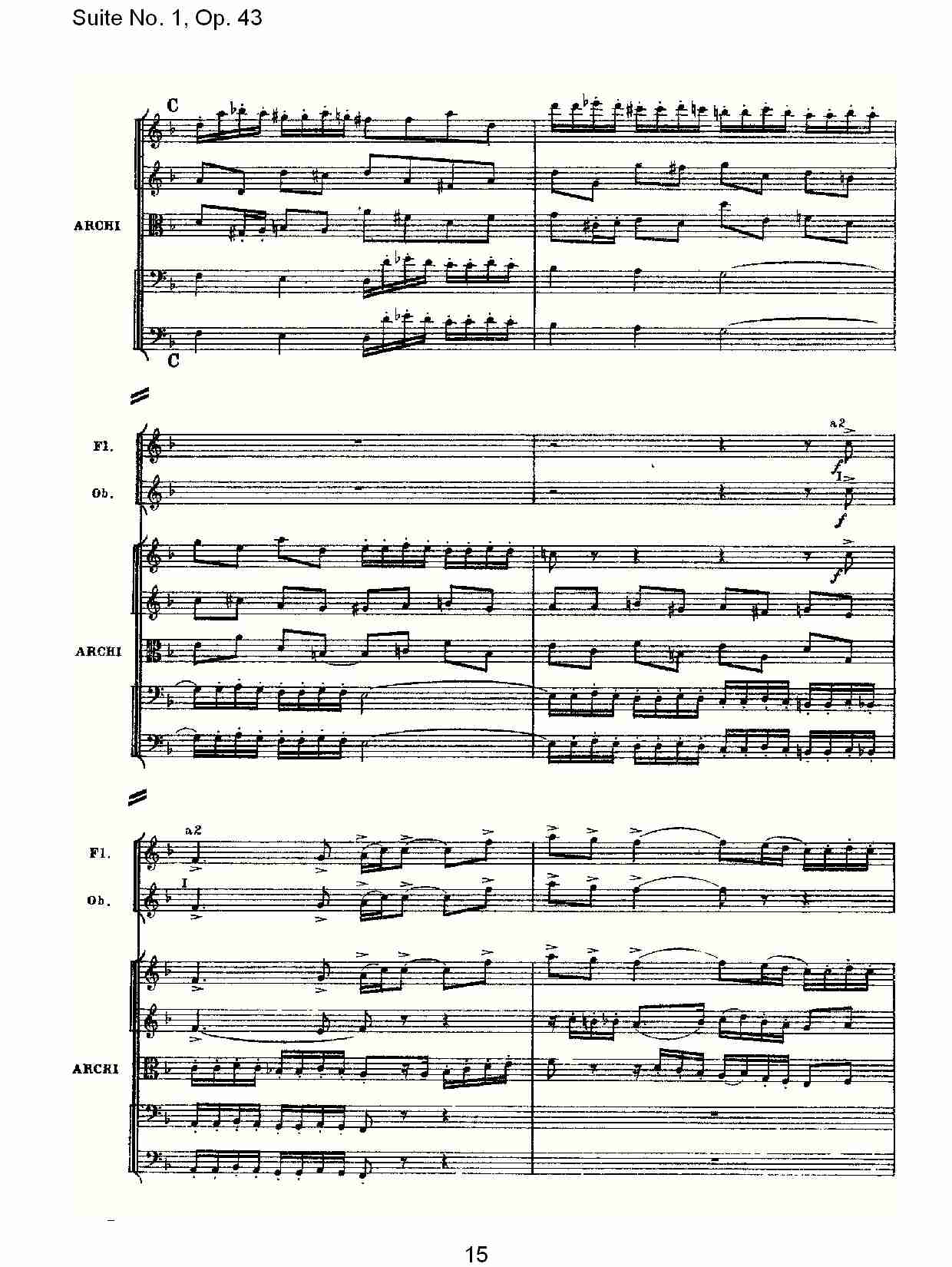 Suite No.1, Op.43   第一套曲,Op.43第一乐章（三）