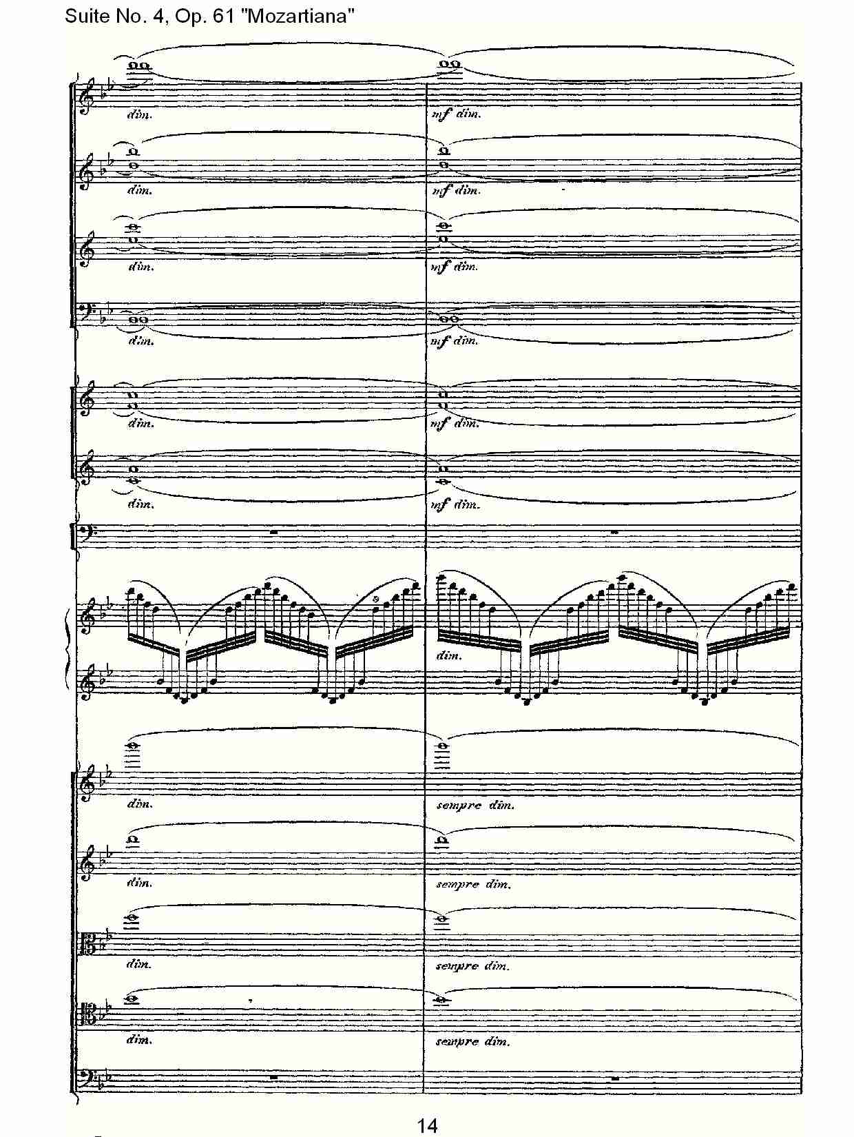 Suite No. 4, Op.61 