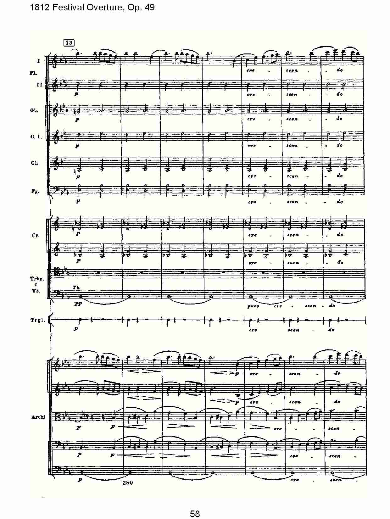 1812 Festival Overture,Op.49  1812欢庆序曲,Op.49（十二）