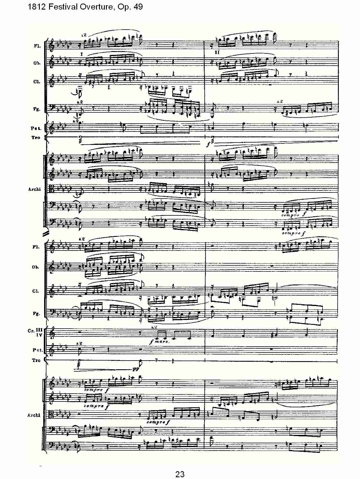 1812 Festival Overture,Op.49  1812欢庆序曲,Op.49（五）