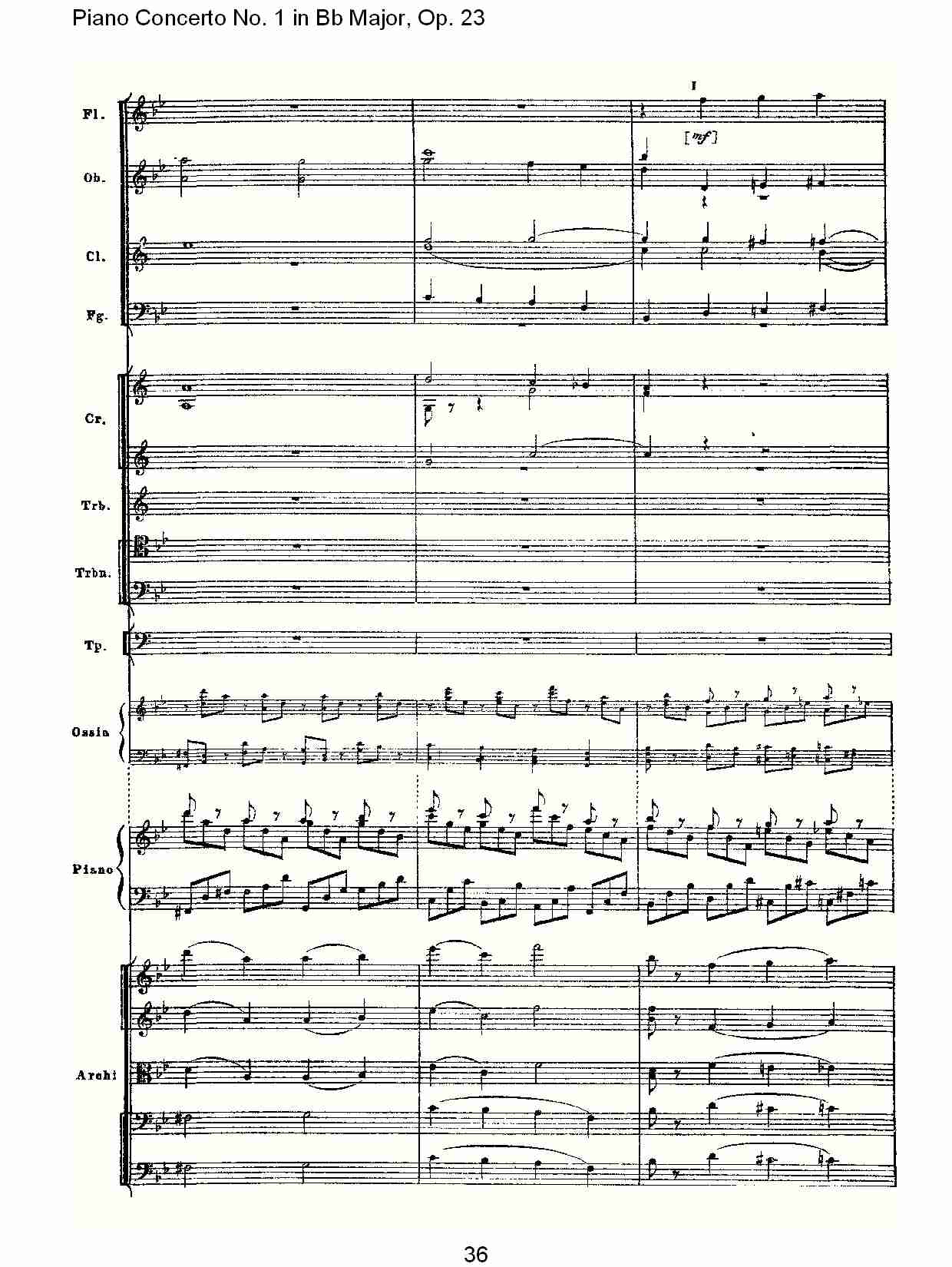 Bb大调第一钢琴协奏曲,Op.23第一乐章第二部（八）