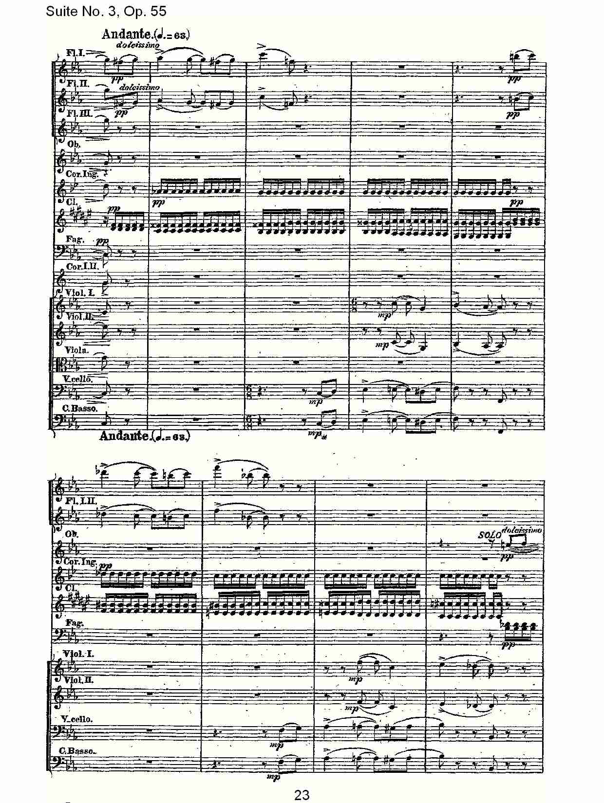 Suite No. 3, Op.55  第三套曲,Op.55第一乐章（五）