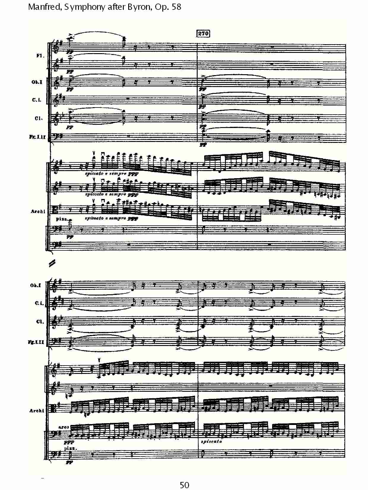 Manfred, Symphony after Byron, Op.58第三乐章（十）