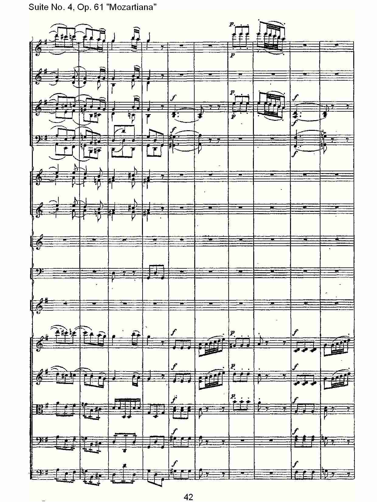 Suite No. 4, Op.61 