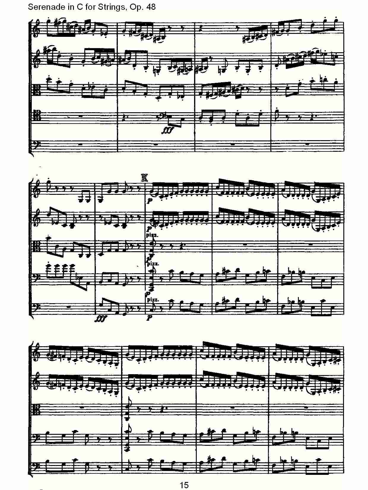 Serenade in C for Strings, Op.48  C调弦乐小夜曲，Op.48（三）