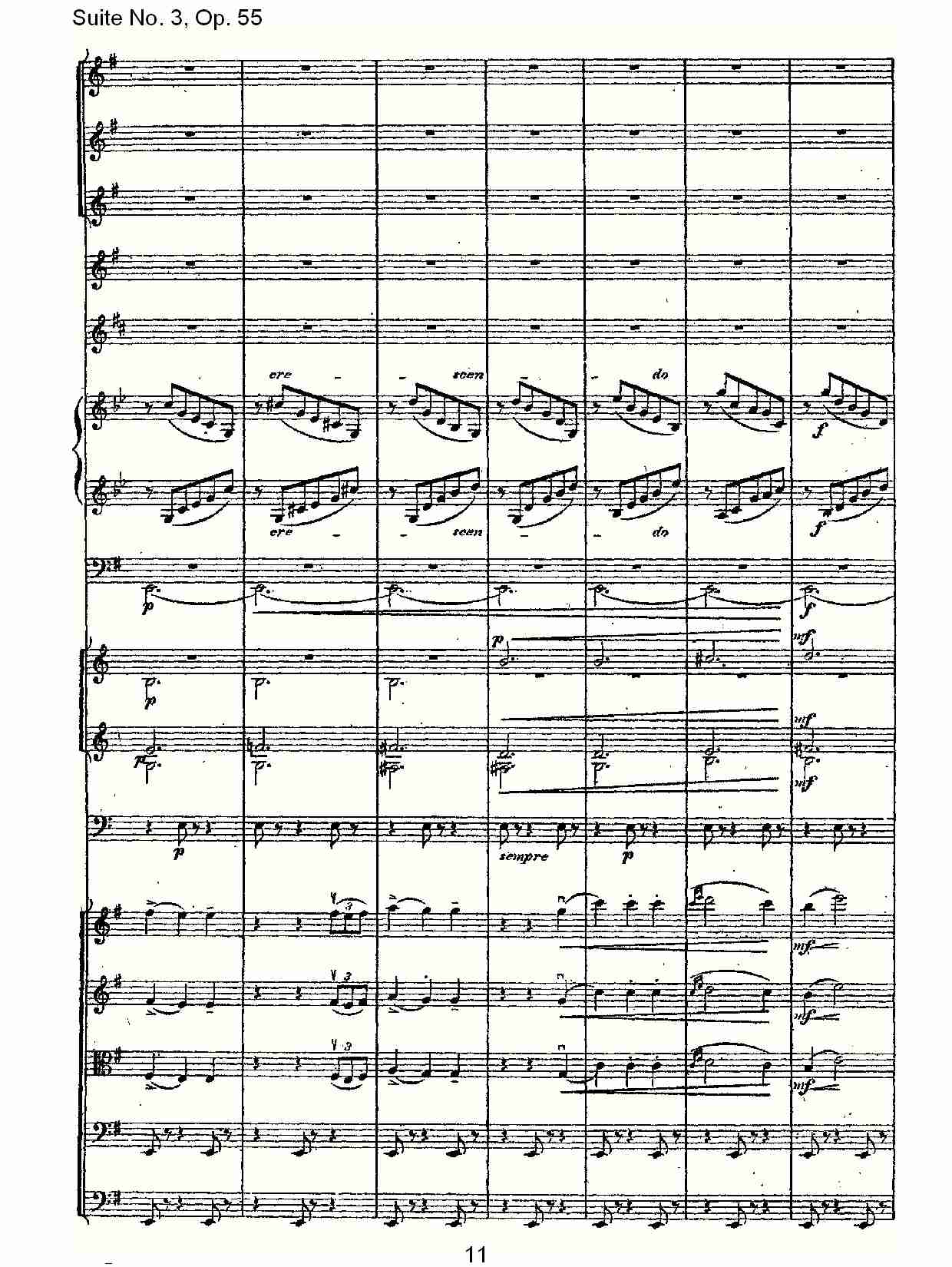 Suite No. 3, Op.55  第三套曲,Op.55第二乐章（三）