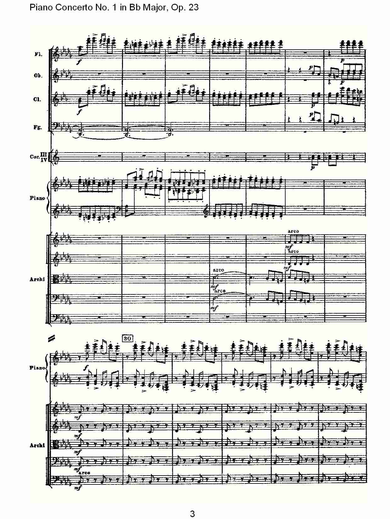 Bb大调第一钢琴协奏曲,Op.23第三乐章（一）