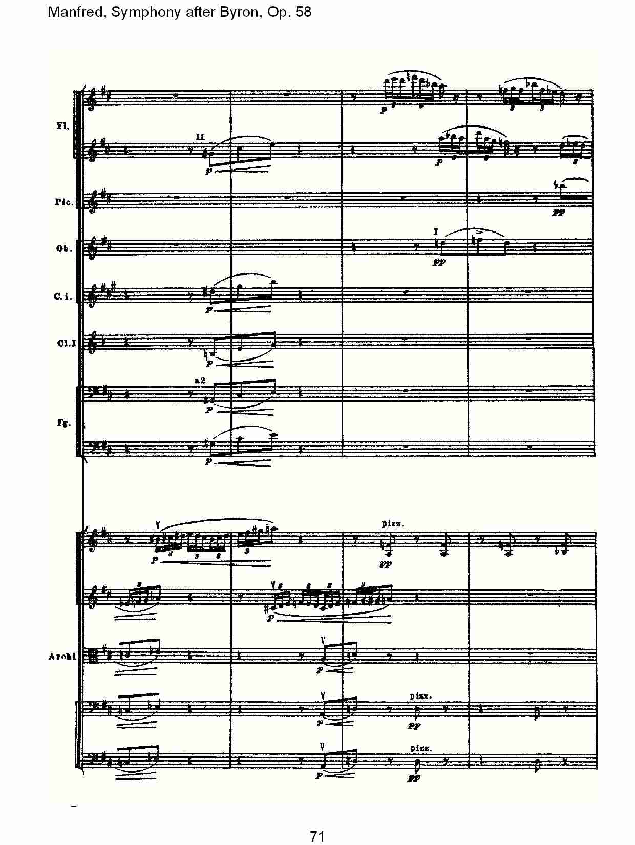 Manfred, Symphony after Byron, Op.58第二乐章（十五）