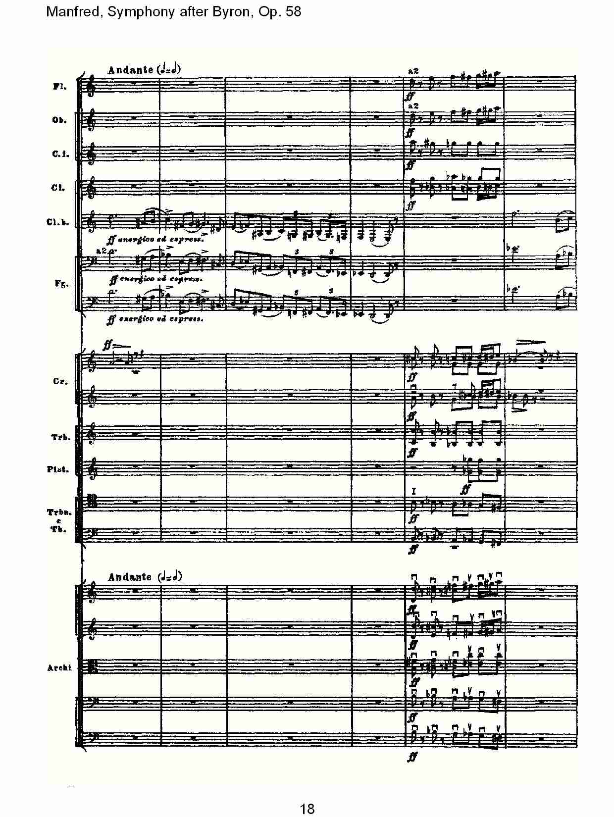 Manfred, Symphony after Byron, Op.58第四乐章第二部（四）