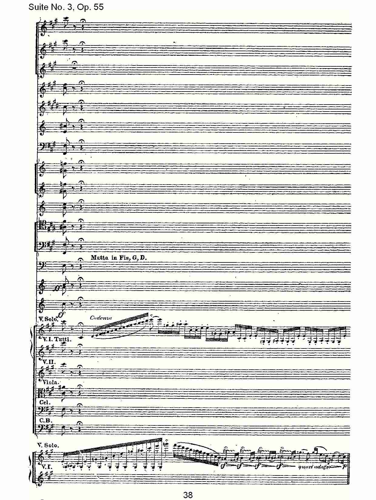 Suite No. 3, Op.55  第三套曲,Op.55第四乐章第一部（八）