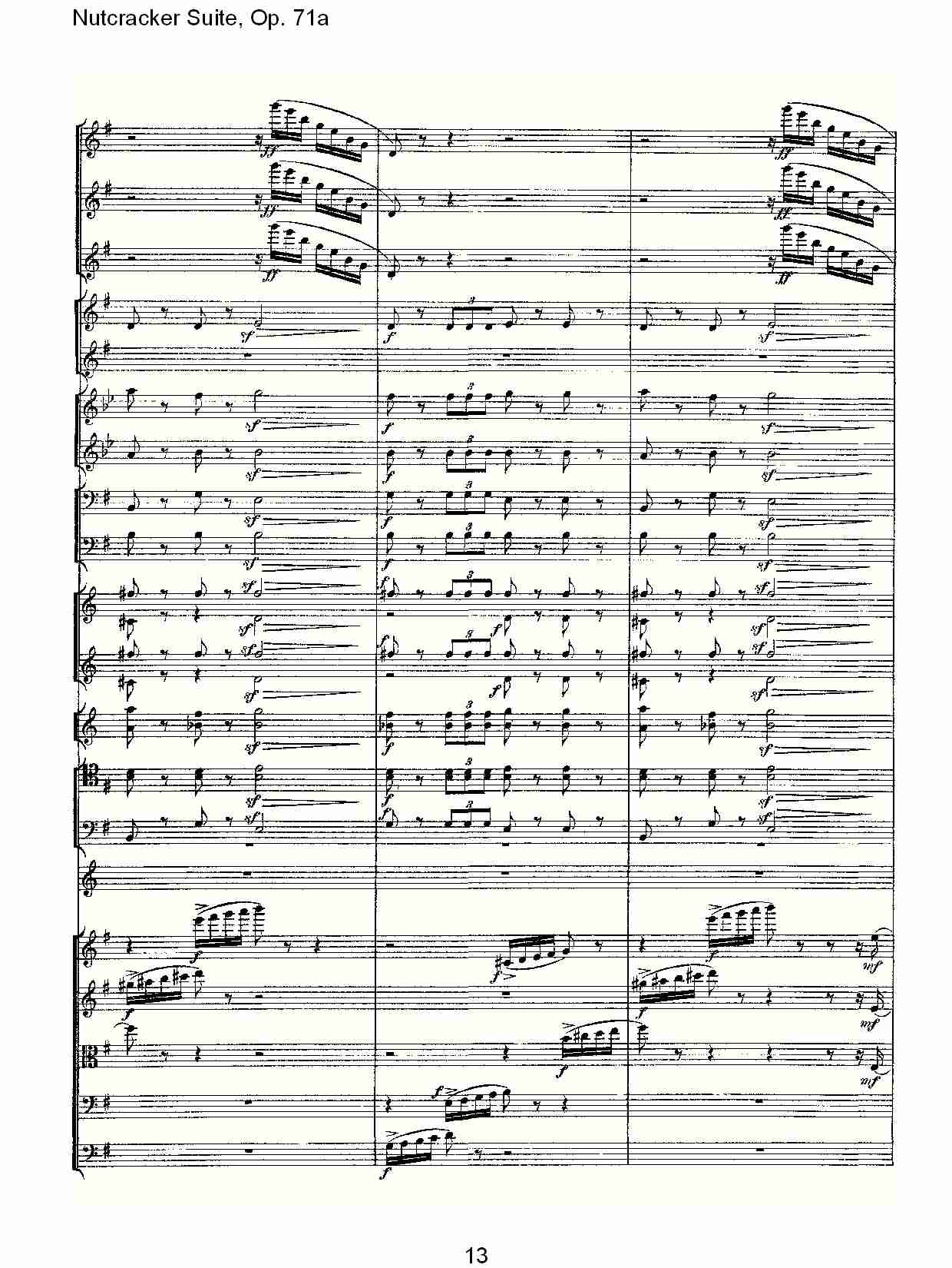 Nutcracker Suite, Op.71a   胡桃铗套曲，Op.71a第二乐章（三）