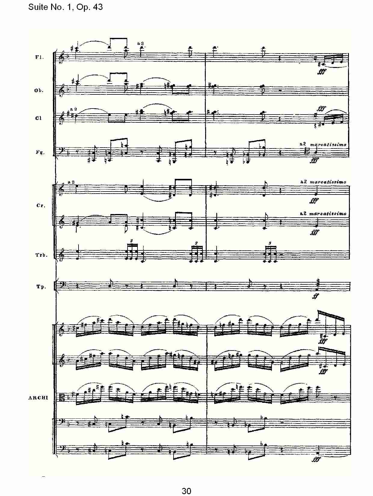 Suite No.1, Op.43   第一套曲,Op.43第一乐章（六）