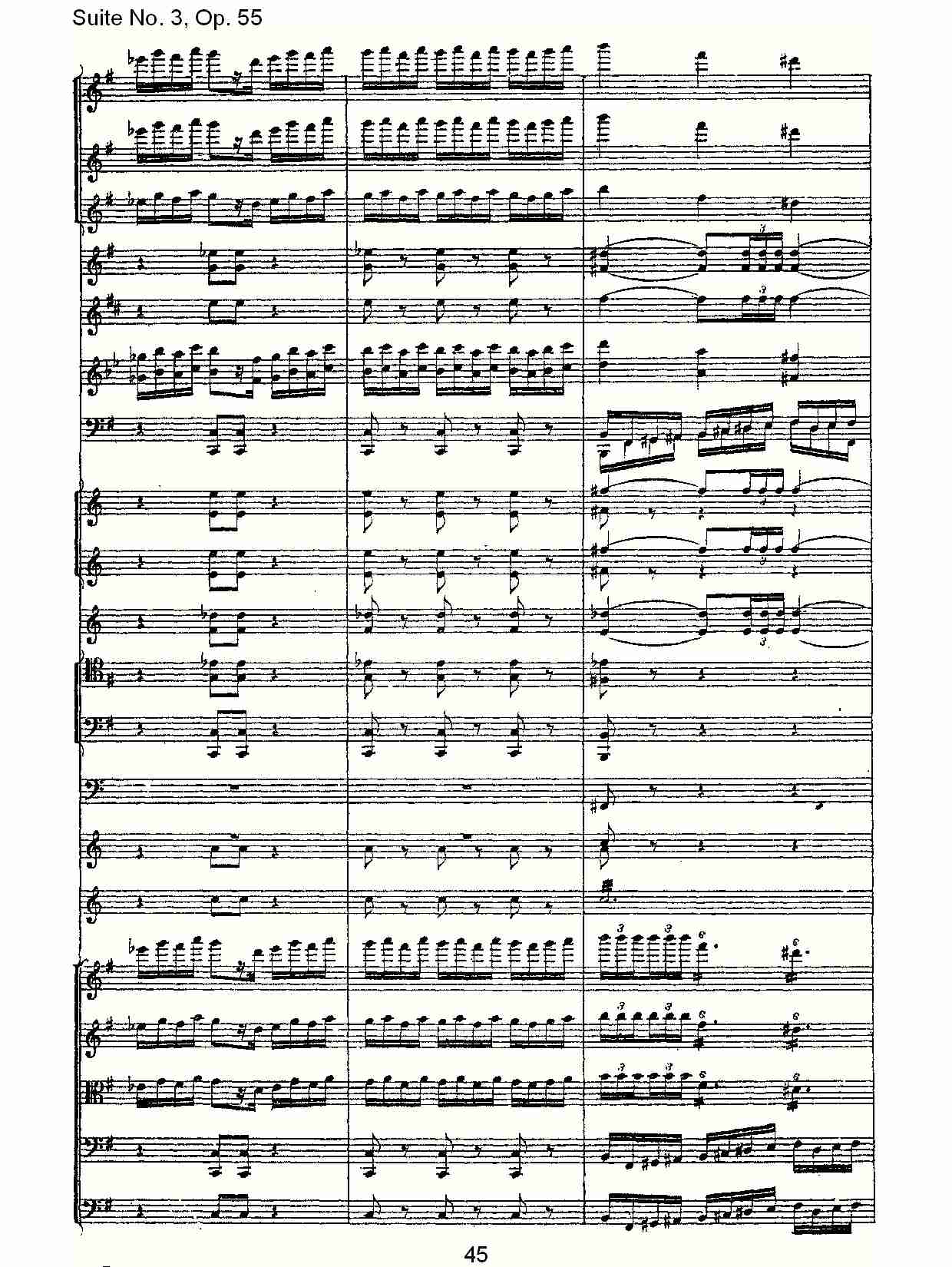 Suite No. 3, Op.55  第三套曲,Op.55第四乐章第二部（九）