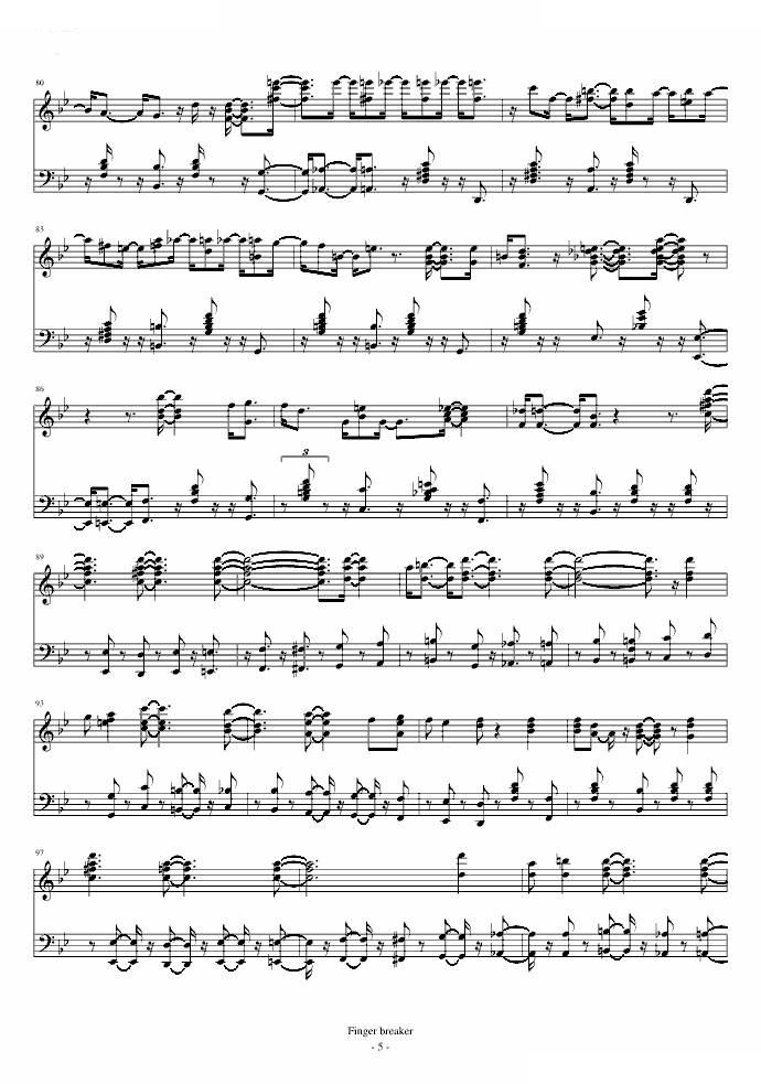 The finger breaker（原版）