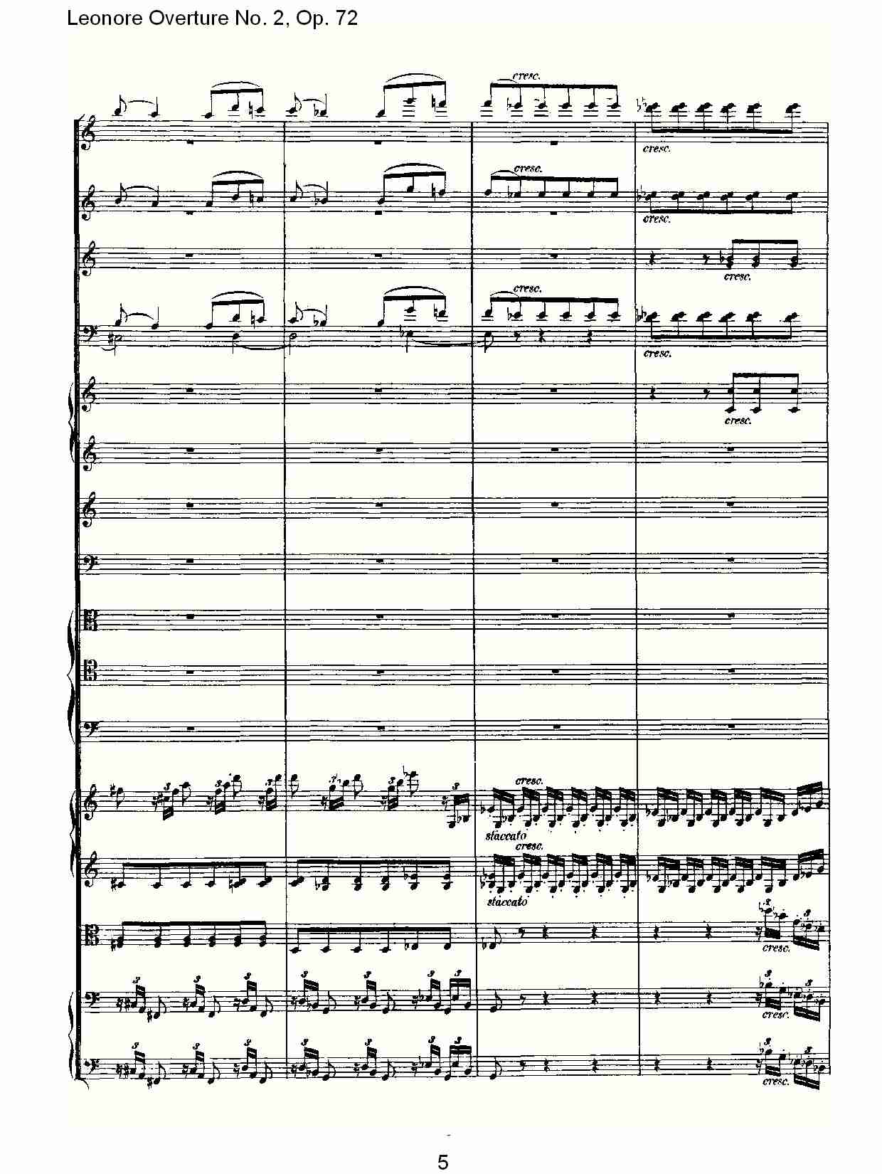 Leonore Overture No. 2, Op. 72 （一）