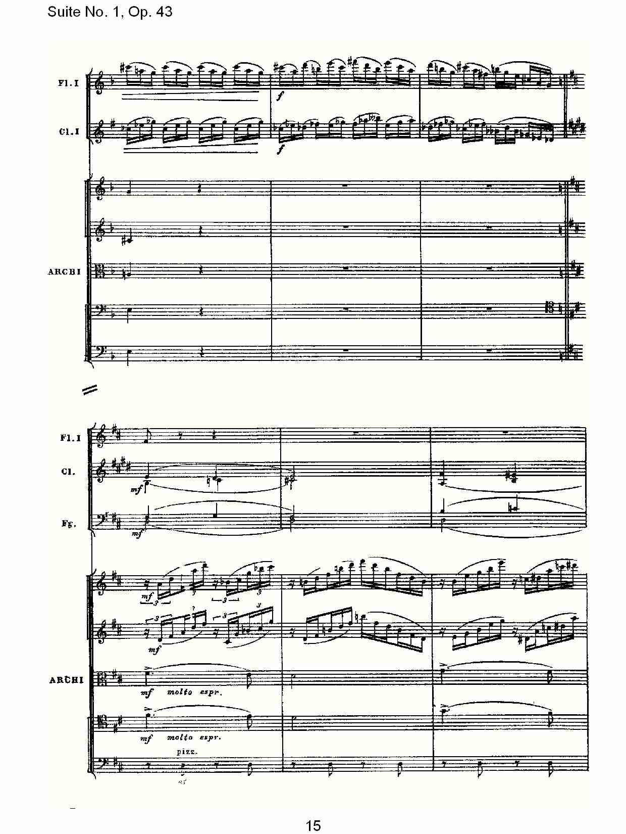 Suite No.1, Op.43   第一套曲,Op.43第三乐章（三）
