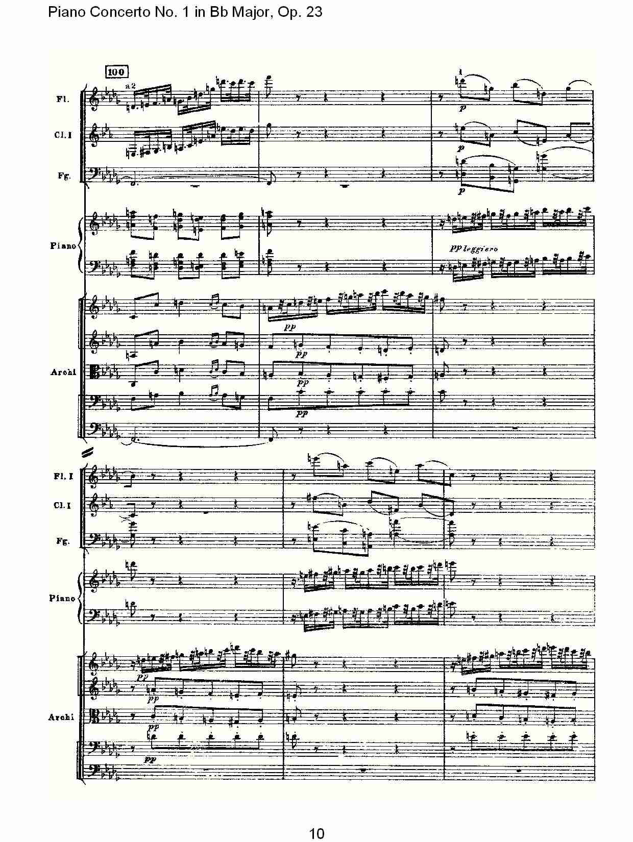 Bb大调第一钢琴协奏曲,Op.23第三乐章（二）