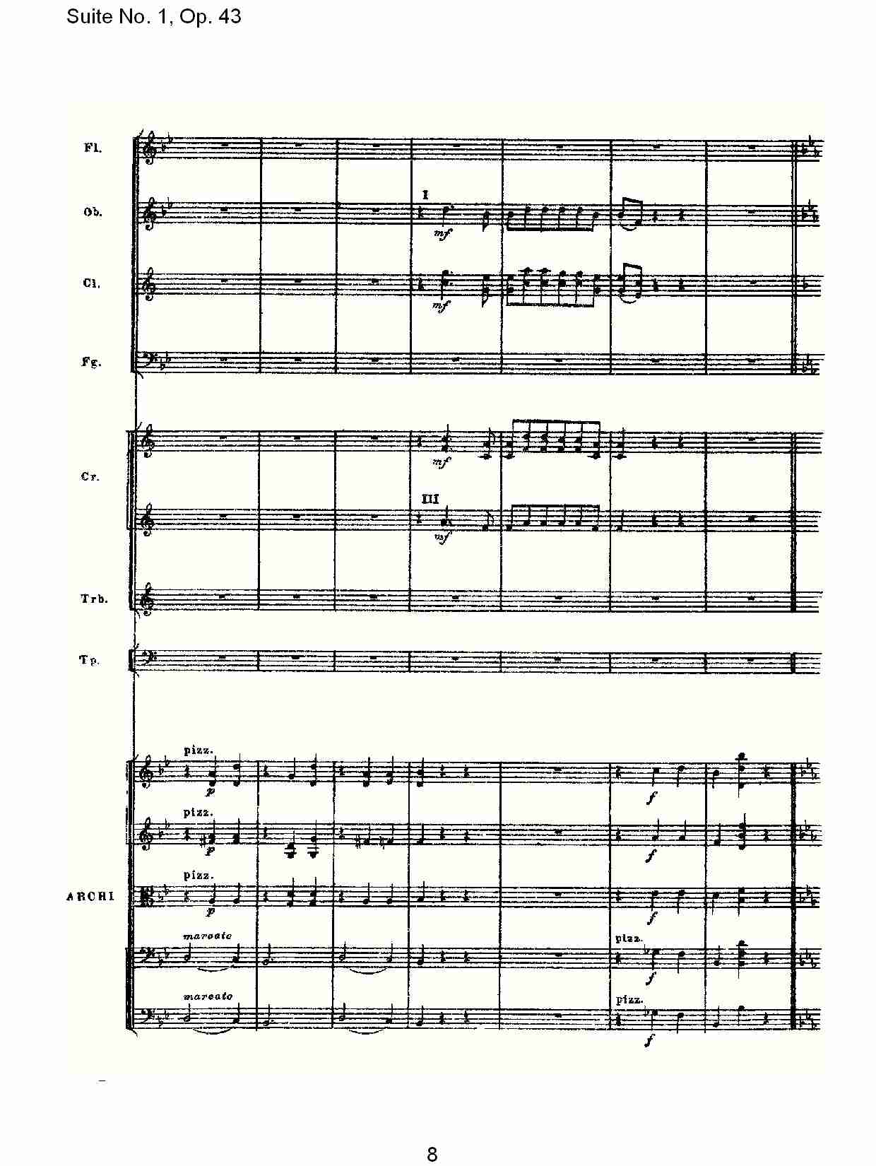Suite No.1, Op.43   第一套曲,Op.43第二乐章（二）