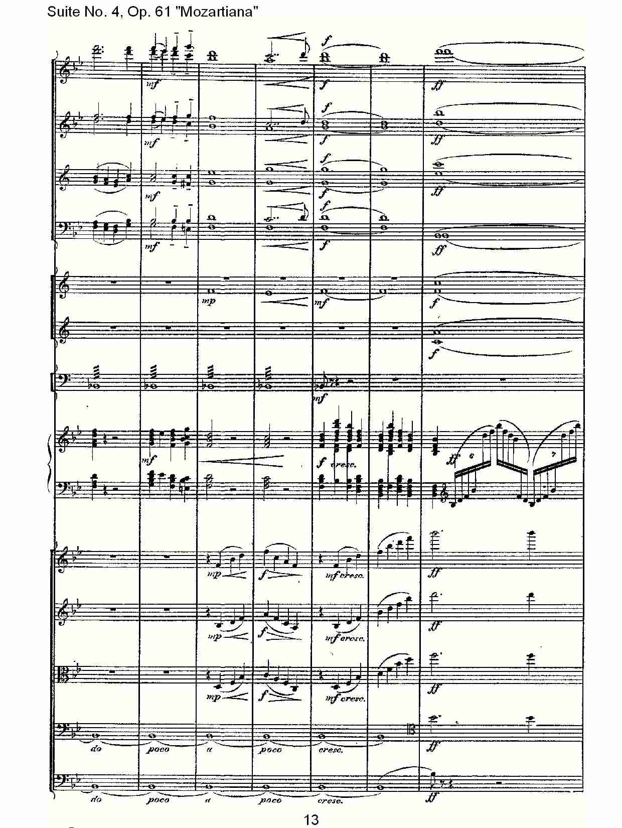 Suite No. 4, Op.61 
