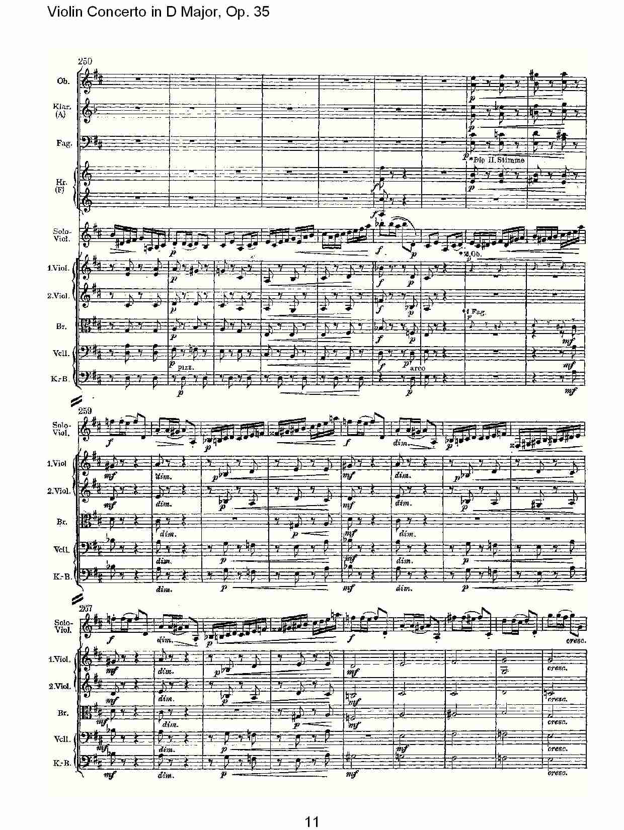 D大调小提琴协奏曲, Op.35第三乐章（三）