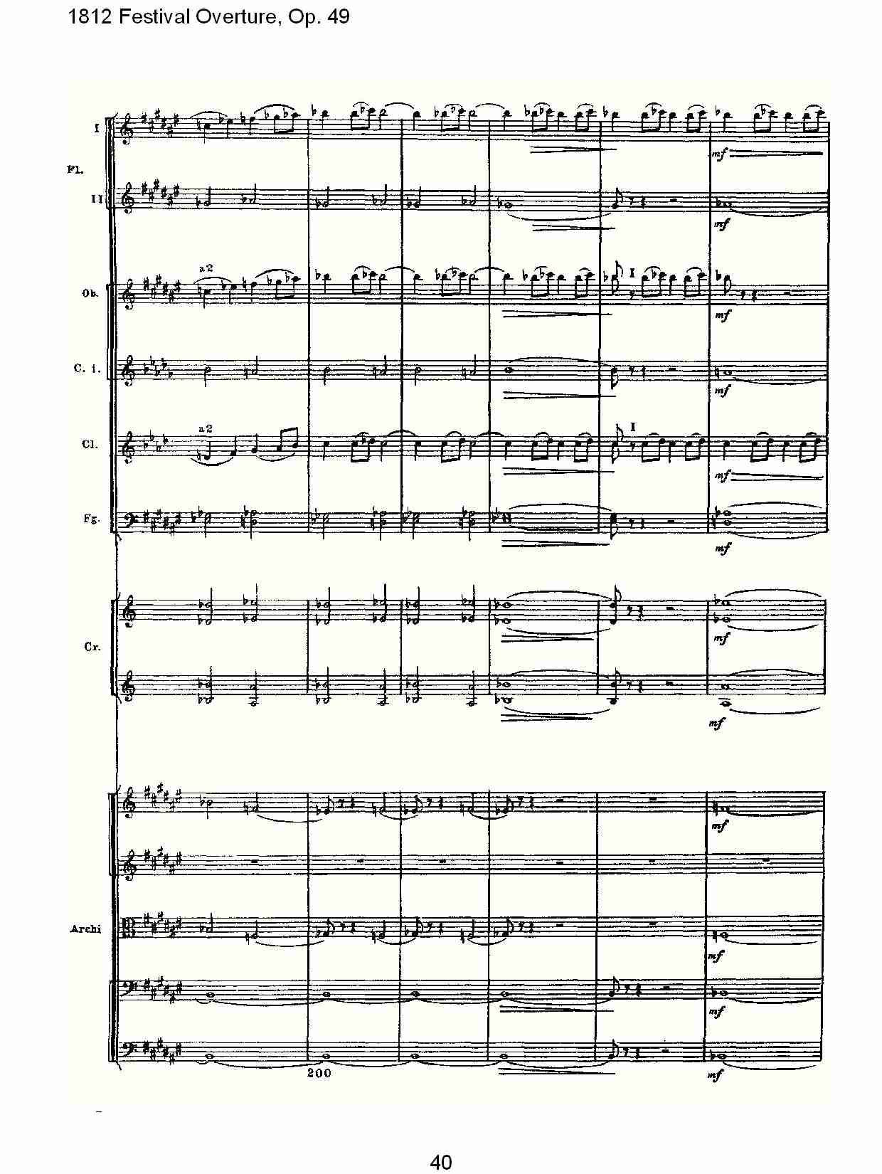 1812 Festival Overture,Op.49  1812欢庆序曲,Op.49（八）