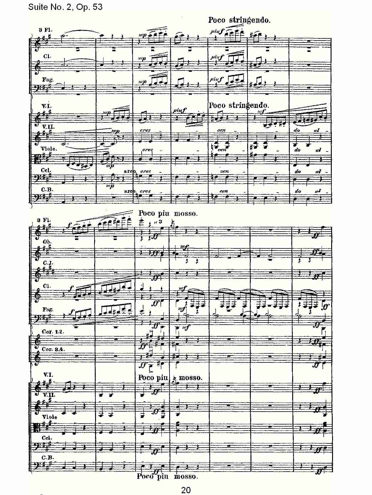 Suite No. 2, Op.53  第二套曲,Op.53第二乐章（四）