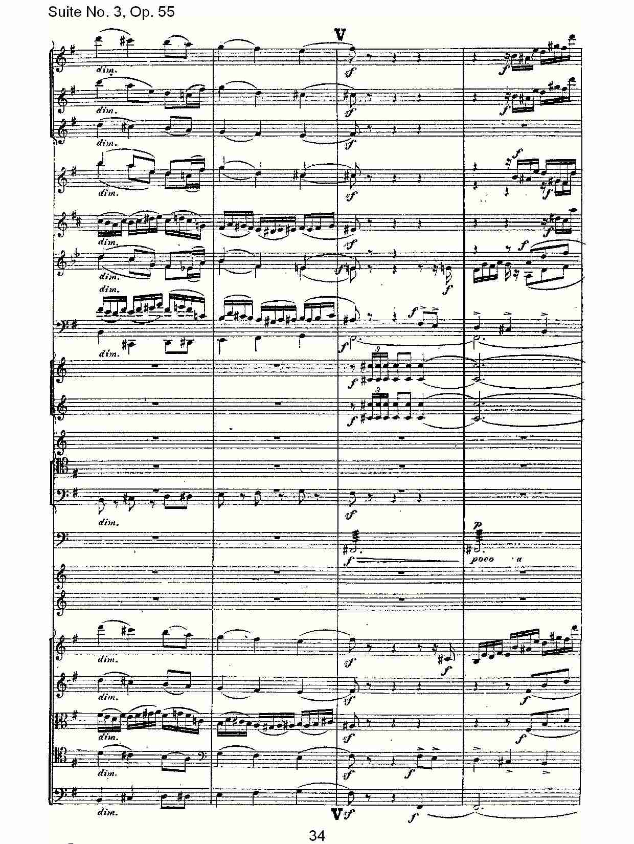 Suite No. 3, Op.55  第三套曲,Op.55第四乐章第二部（七）