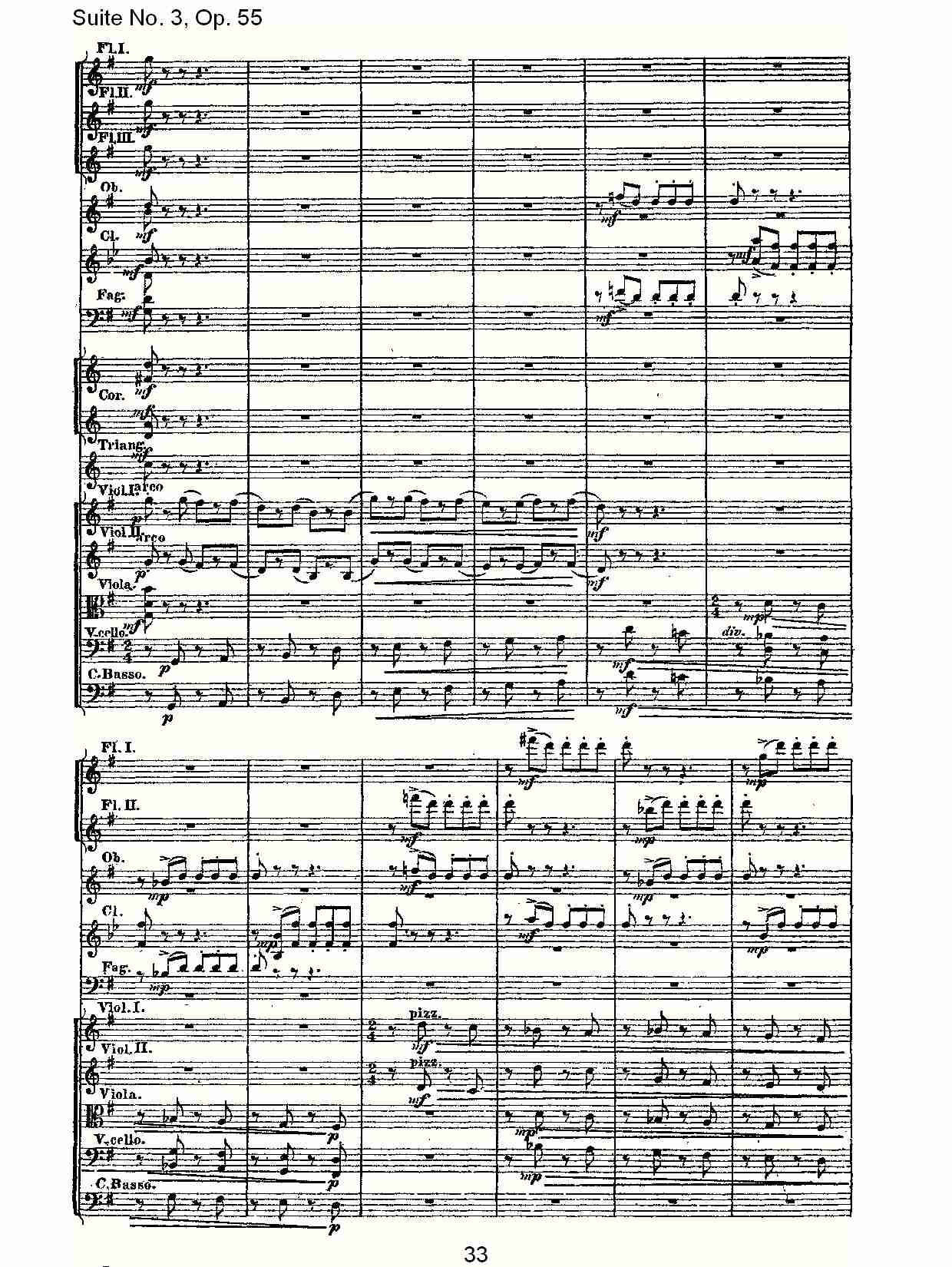 Suite No. 3, Op.55  第三套曲,Op.55第三乐章（七）