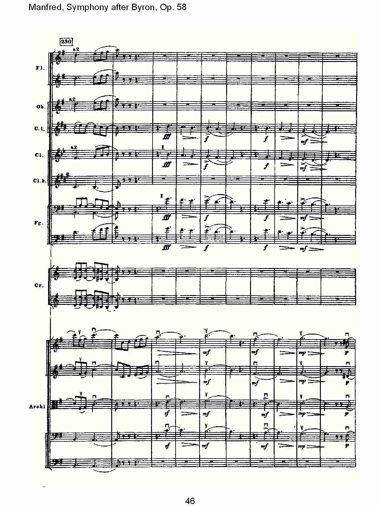 Manfred, Symphony after Byron, Op.58第三乐章（十）
