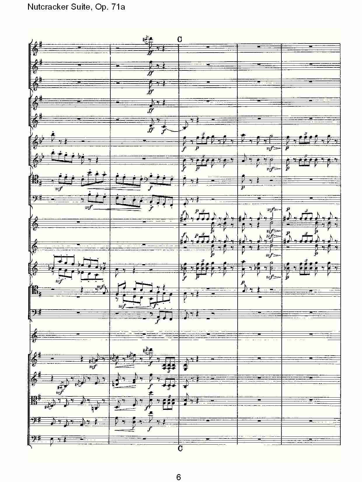 Nutcracker Suite, Op.71a   胡桃铗套曲，Op.71a第二乐章（二）