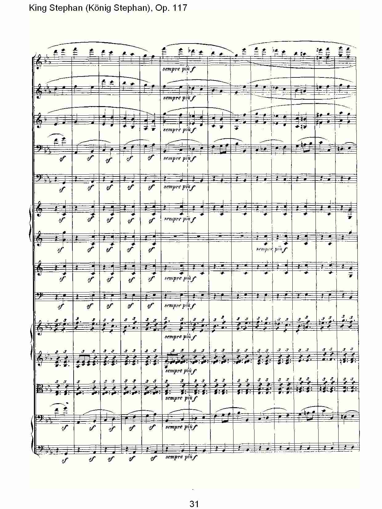 King Stephan (König Stephan), Op.117（四）