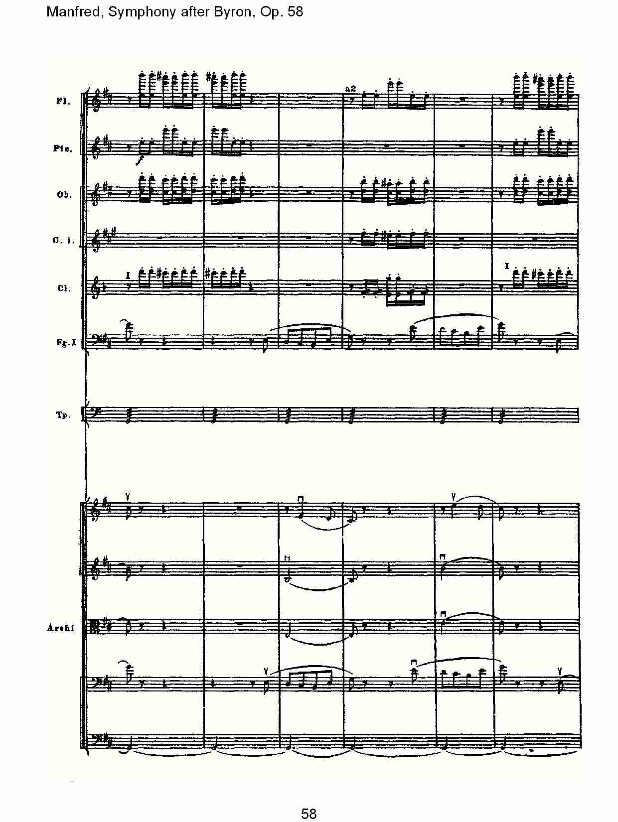 Manfred, Symphony after Byron, Op.58第二乐章（十二）