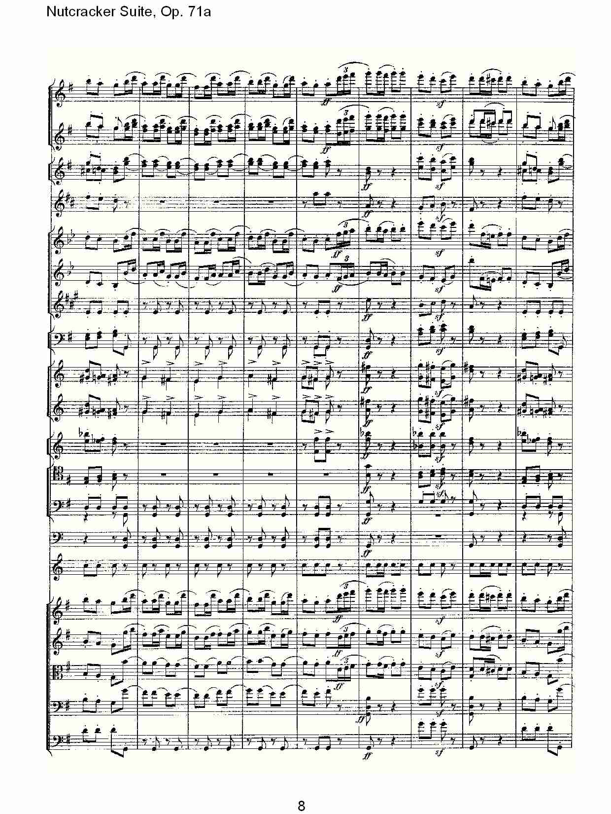 Nutcracker Suite, Op.71a   胡桃铗套曲，Op.71a第四乐章（二）