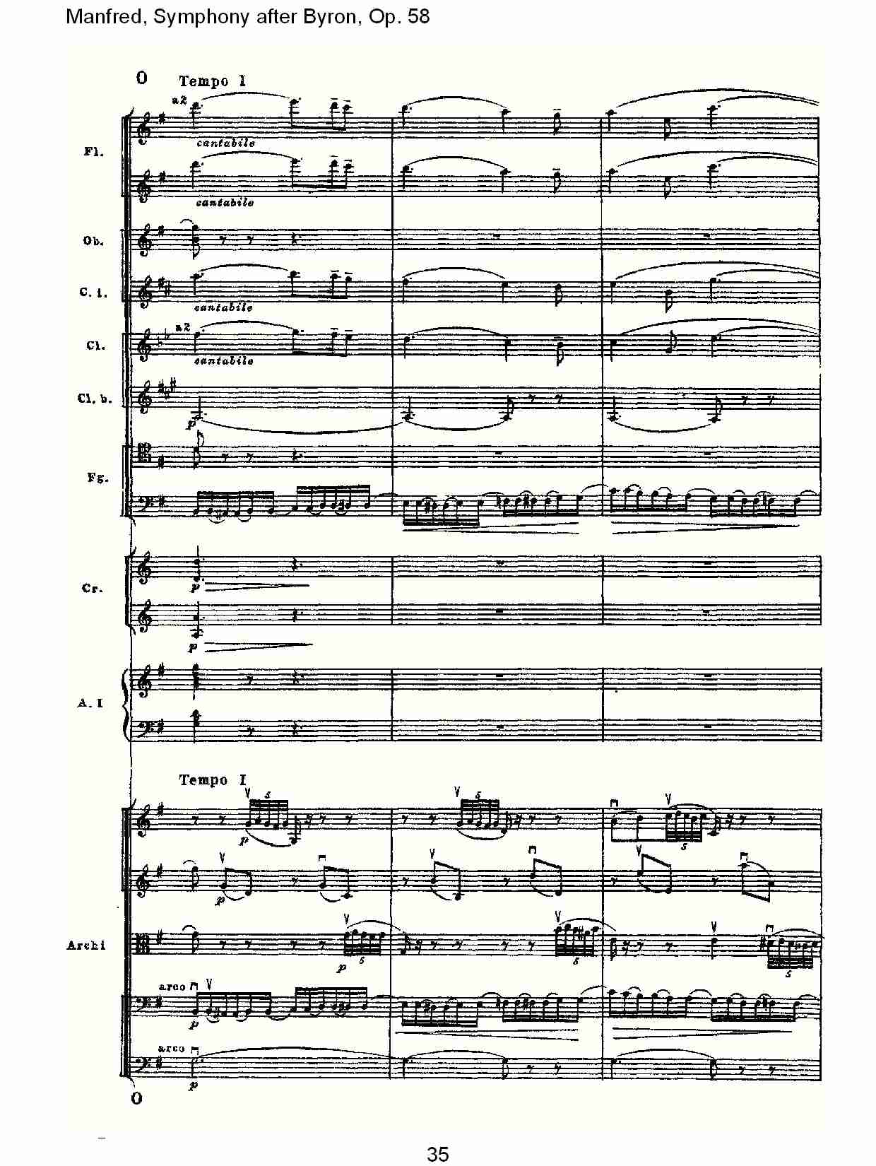 Manfred, Symphony after Byron, Op.58第三乐章（七）