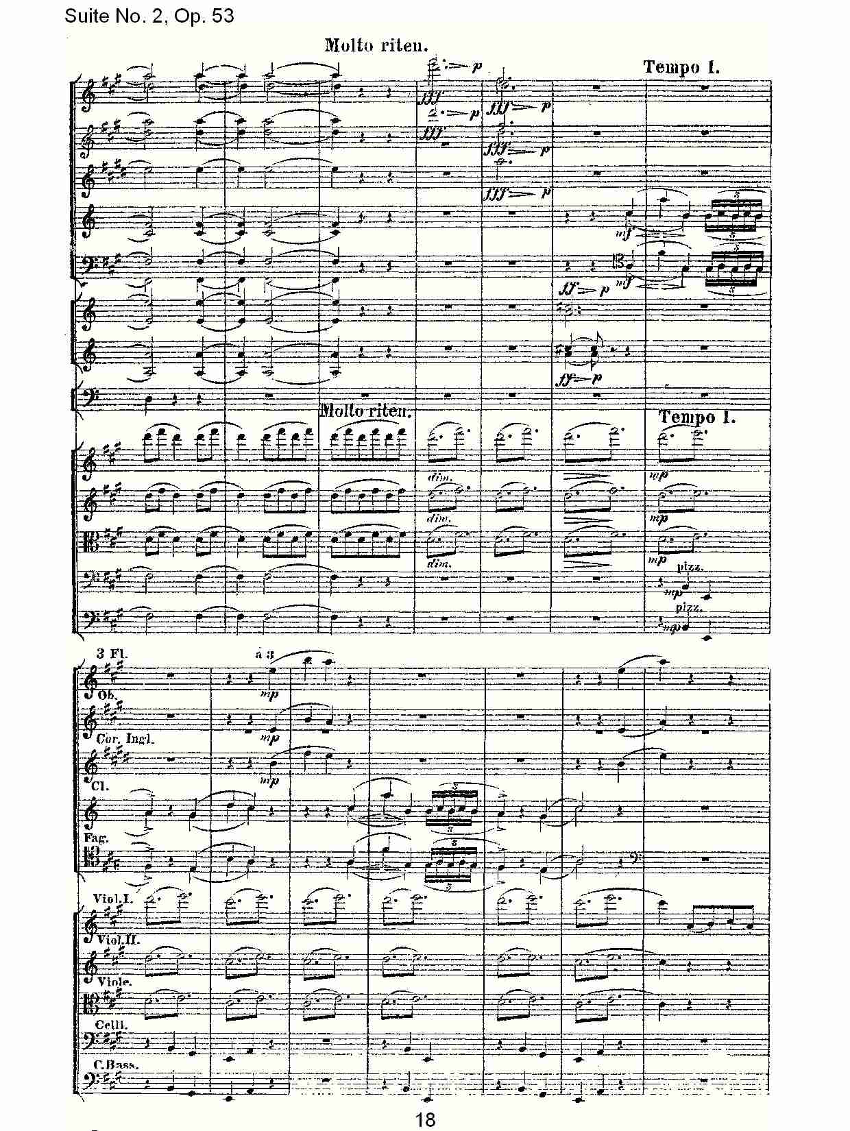 Suite No. 2, Op.53  第二套曲,Op.53第二乐章（四）