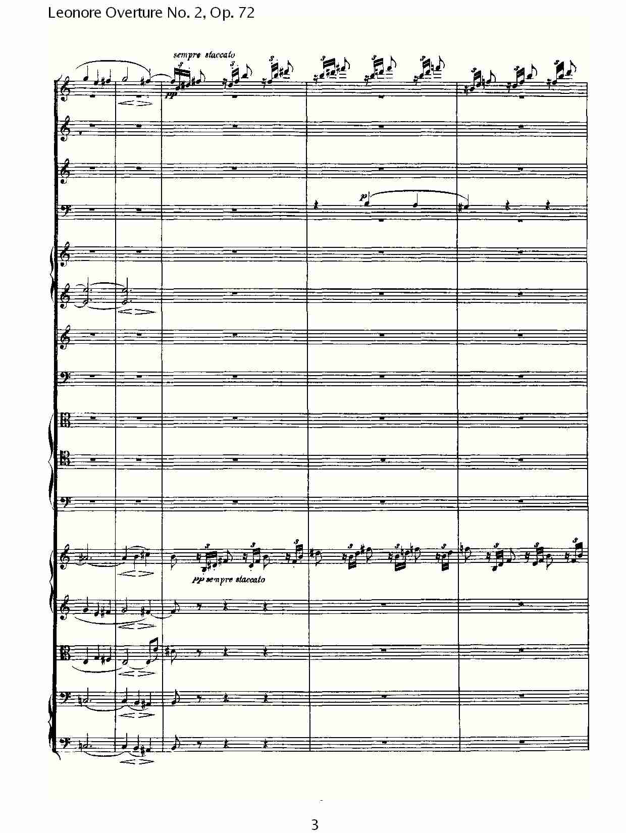 Leonore Overture No. 2, Op. 72 （一）