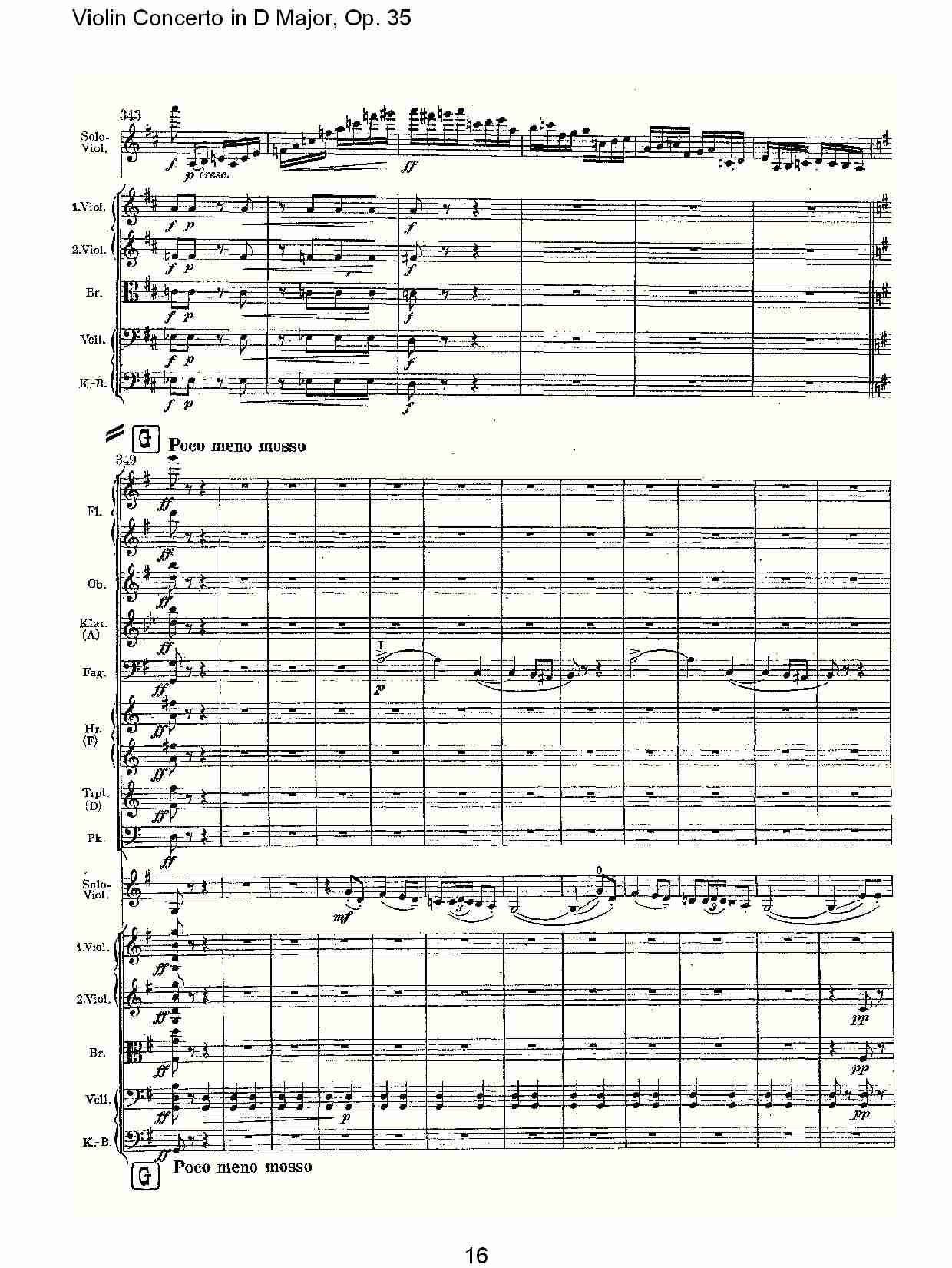 D大调小提琴协奏曲, Op.35第三乐章（四）